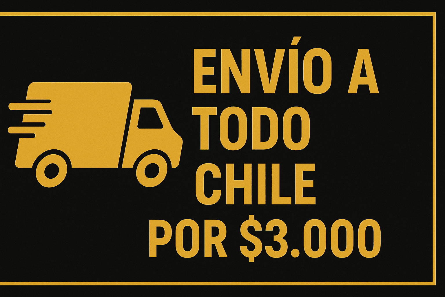 Banner Envió a todo chile por 3000